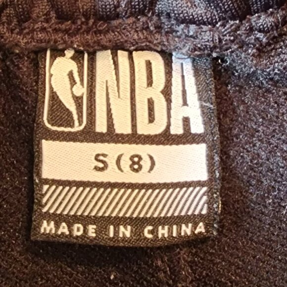Kid's Black NBA Jogger Sweatpants. Basketball Sports Athletic Size Small (8) - Picture 5 of 7